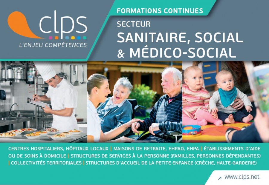 Nouveau catalogue et nouvelle offre de formations CLPS pour le secteur sanitaire, social et médico-social