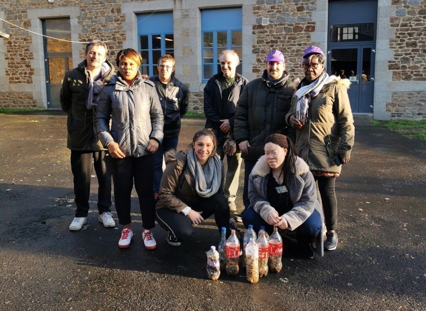 Formation Prépa Avenir Adultes : un projet des stagiaires du CLPS pour ramasser 7200 mégots à Fougères