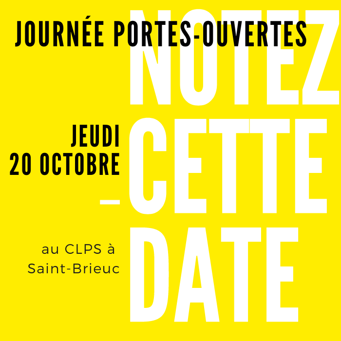 Portes ouvertes au CLPS à Saint-Brieuc jeudi 20 octobre