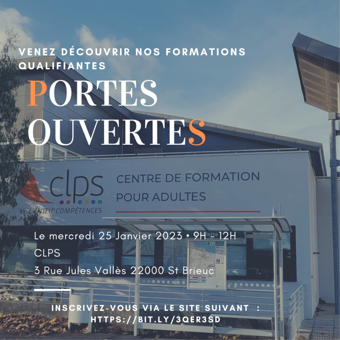 Portes ouvertes au CLPS à Saint-Brieuc mercredi 25 janvier