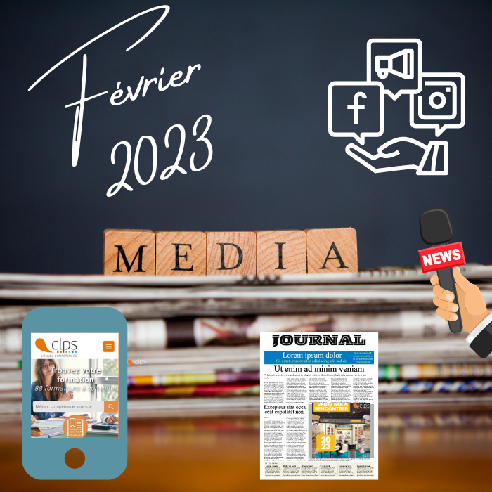 CLPS dans les médias en février 2023