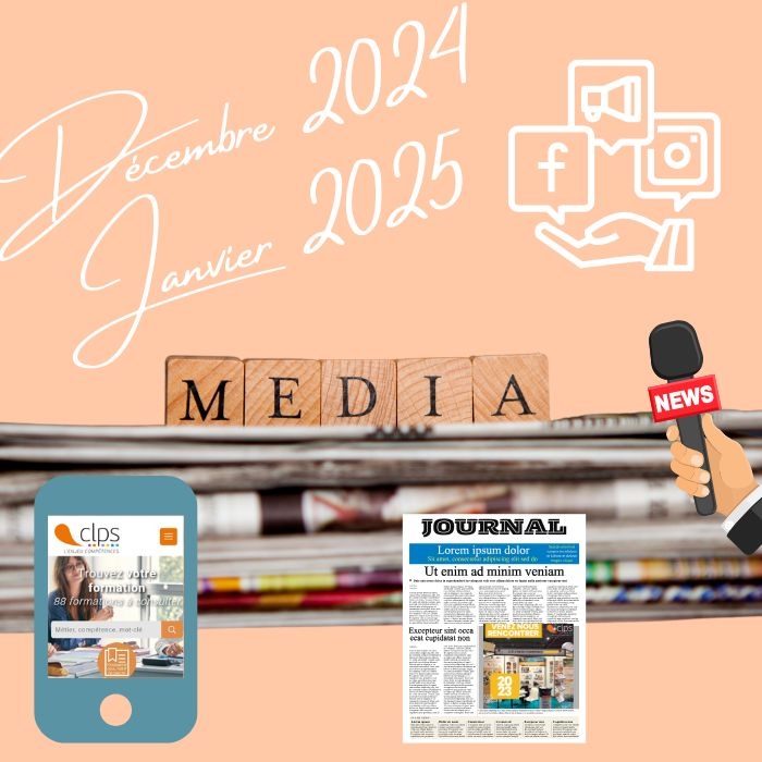 CLPS dans les médias en décembre 2024 et janvier 2025